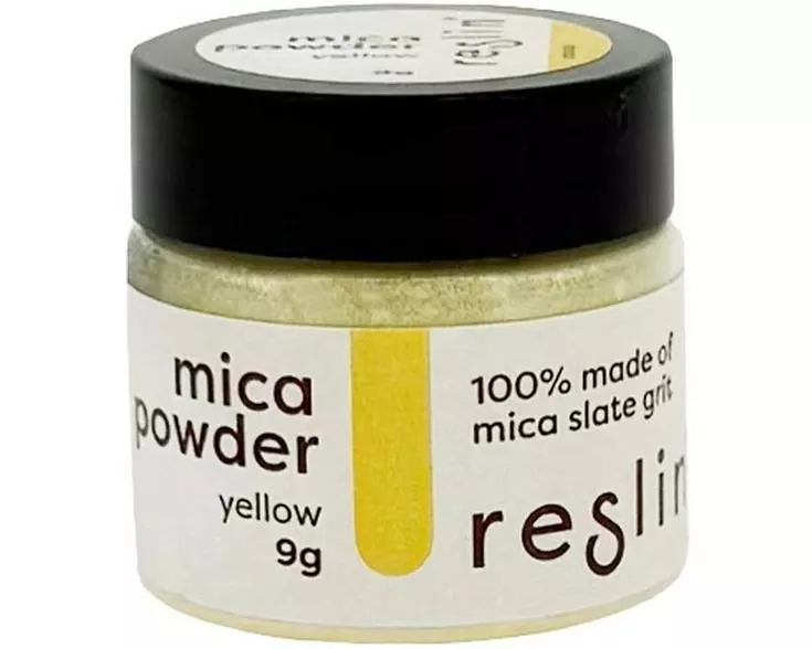 Reslin Mica Pulver 9g Gelb