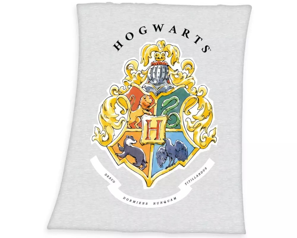 Herding Decke Harry Potter 130 x 160 cm, Mehrfarbig