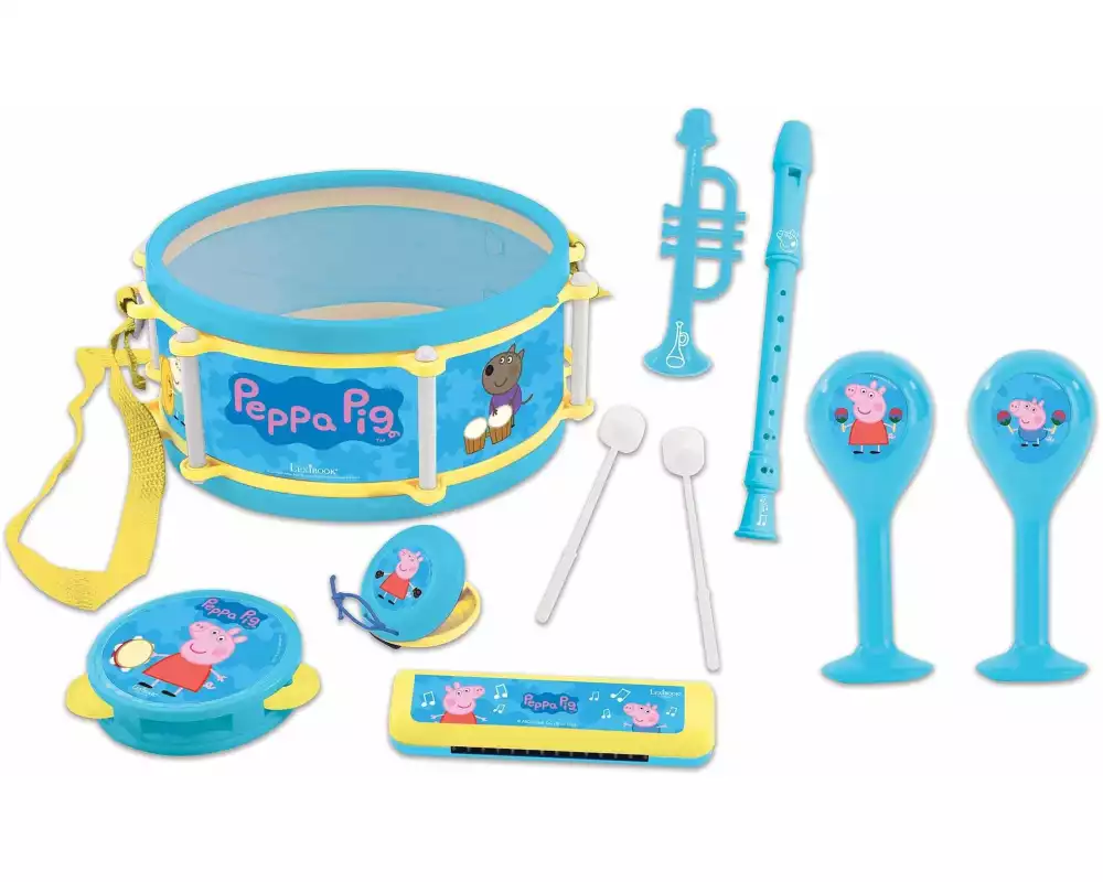 Lexibook Musikinstrument Peppa Wutz 7-teiliges Musikset