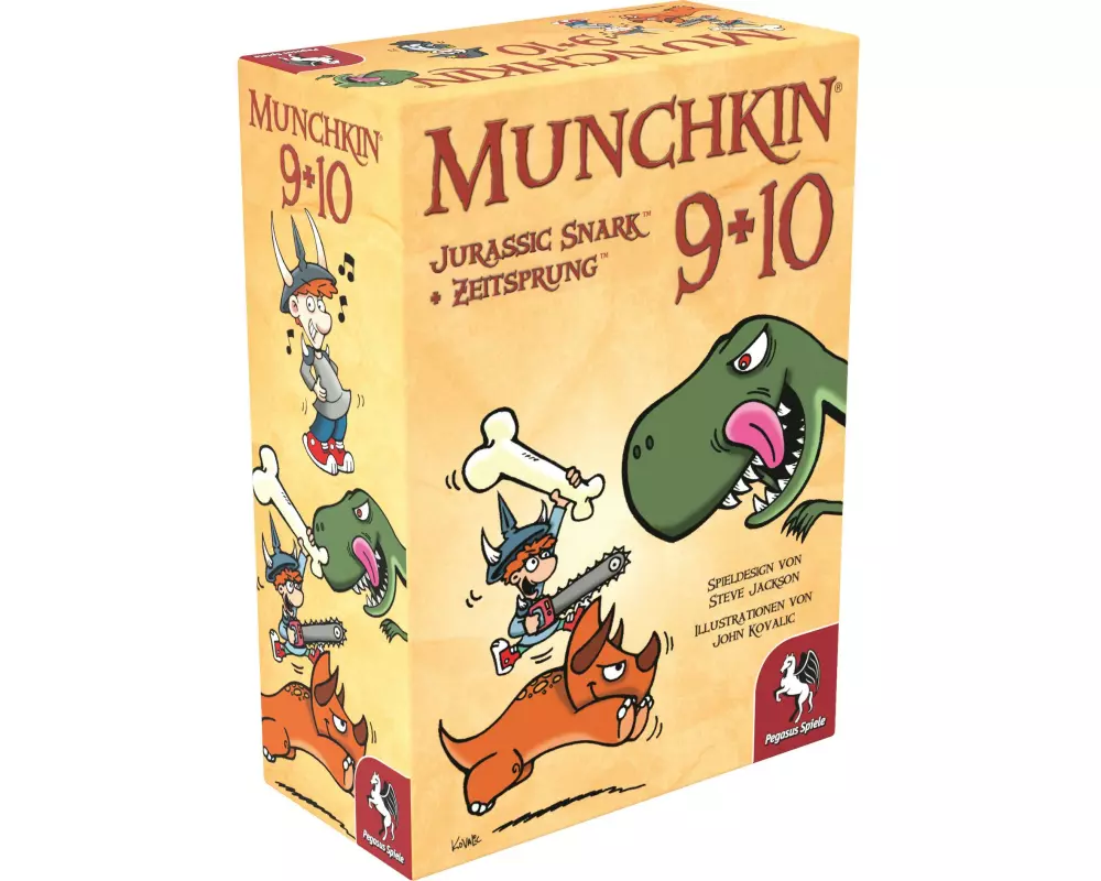 Pegasus Spiele Kartenspiel Munchkin 9+10 (Erweiterung) -DE-