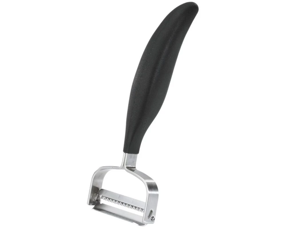 GEFU Julienneschneider Striscia 14.9 cm, Schwarz/Silber