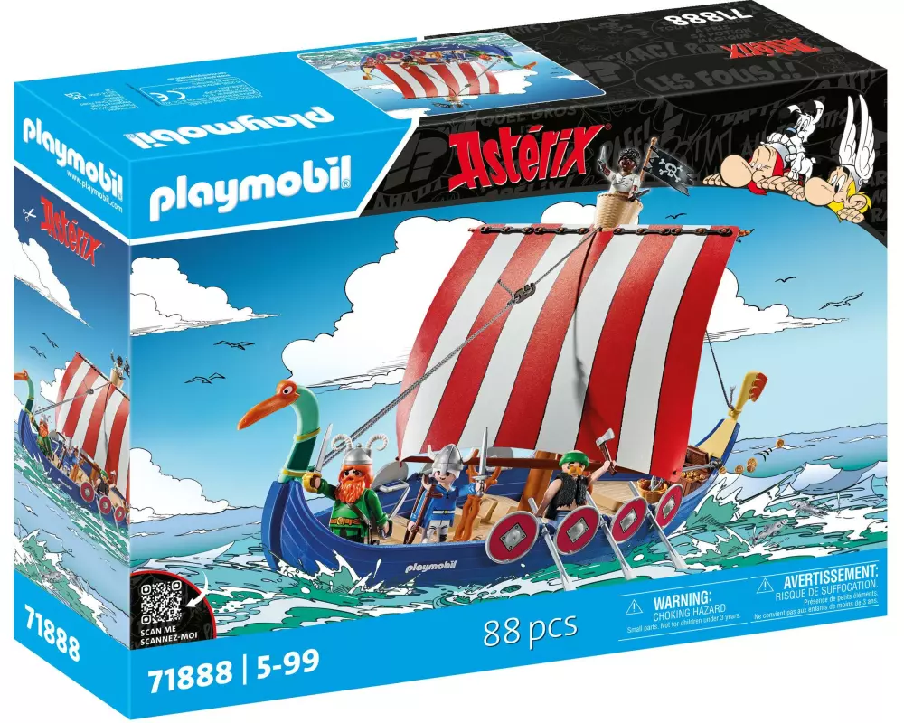 Playmobil Asterix Piratenschiff 71888