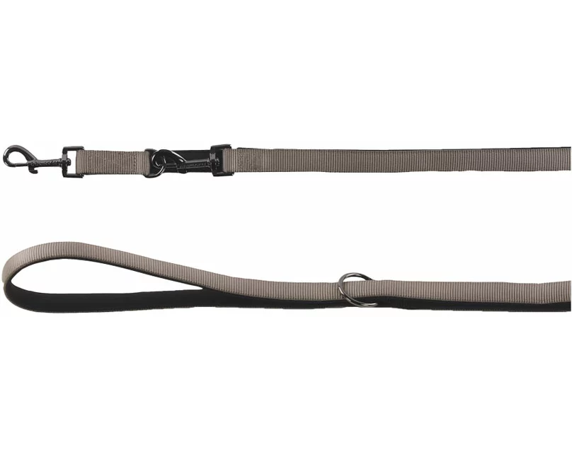 Flamingo verstellbare Führleine taupe 200x2cm