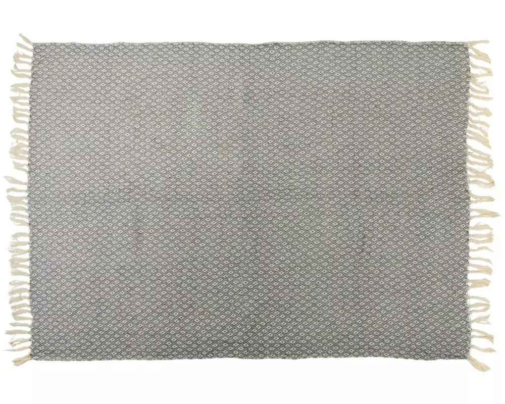 Arti Casa Baumwolldecke 170 x 130 cm, Blau