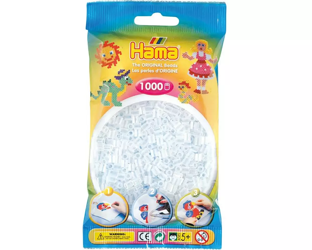 Hama Bügelperlen midi 1000 Stk. Mehrfarbig