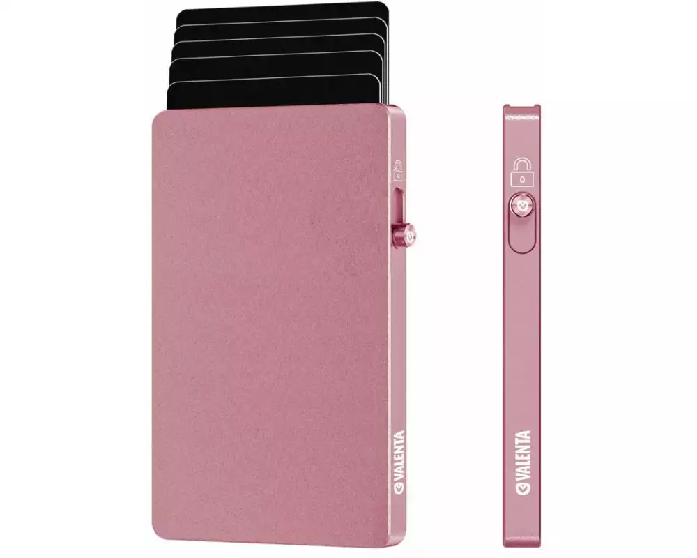 Valenta Kartenschutzhülle, Standard, MagSafe – Rosa