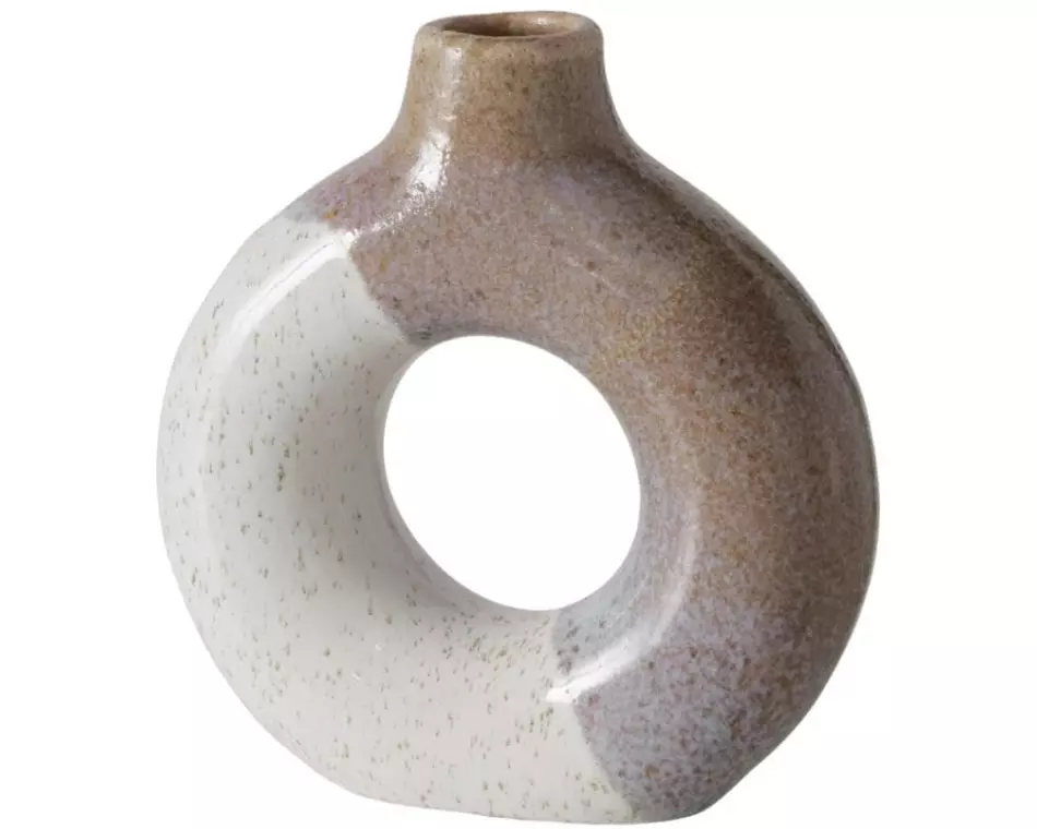 Boltze Vase Lanyo 20 cm, Braun