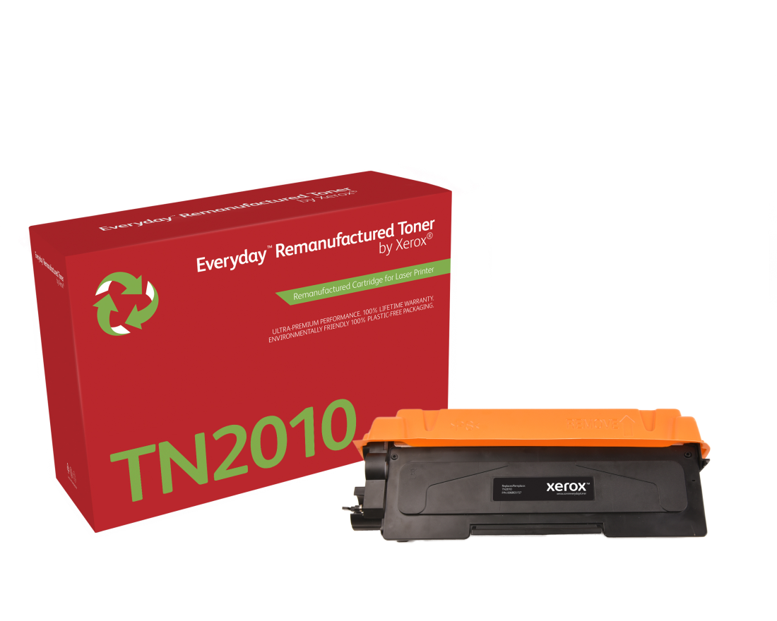 Everyday™ Mono wiederaufbereiteter Toner von Xerox, kompatibel mit Brother TN2010, Standardkapazität