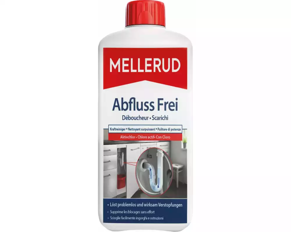 MELLERUD Abfluss Frei Kraftreiniger 1000 ml