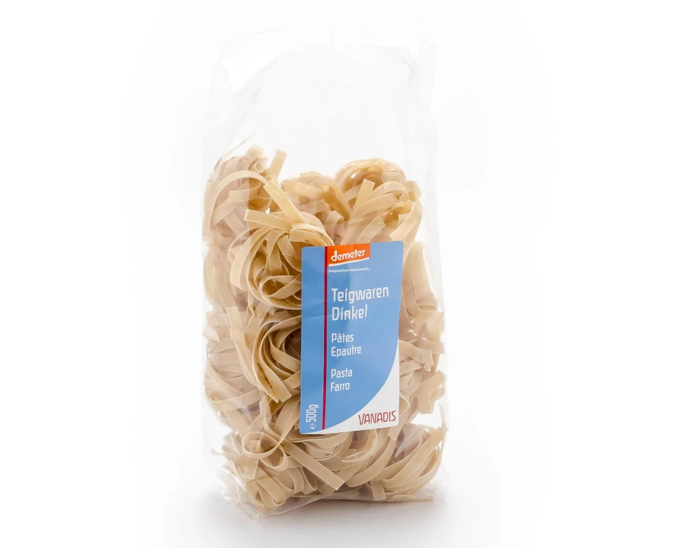 Vanadis Tagliatelle (Nidi) Dinkel, Demeter 500 g