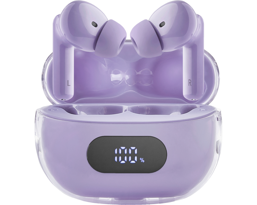 INTENSO Buds Plus Wirel. Earphones 3720313 T313AE, ANC, purple