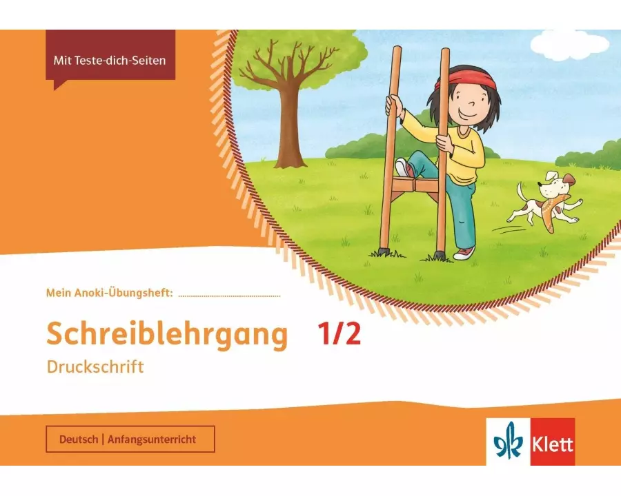 Mein Anoki-Übungsheft. Schreiblehrgang Druckschrift 1/2. Übungsheft Klasse 1/2
