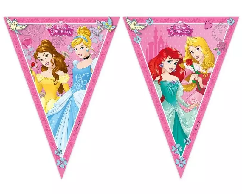 Amscan Girlande Princess 2.3 m, Folie