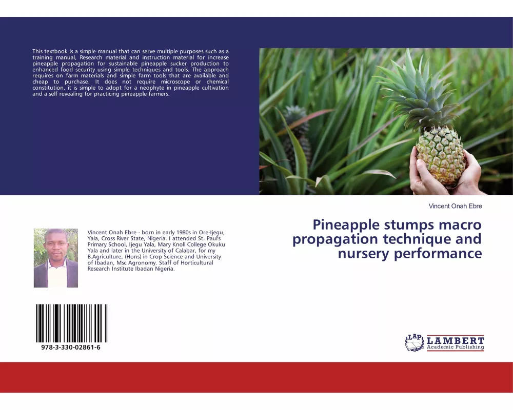 Pineapple stumps macro propagation technique and nursery performance