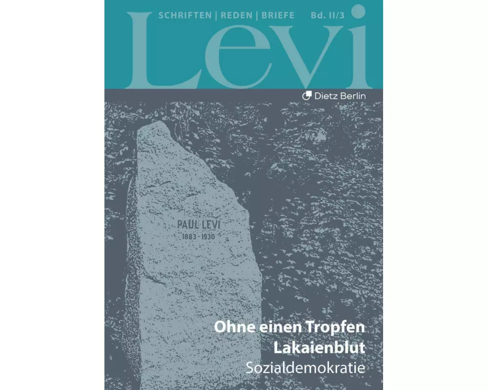 Levi - Gesammelte Schriften, Reden und Briefe / Gesammelte Schriften, Reden und Briefe Band II/3