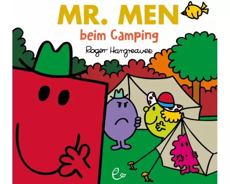 Mr. Men beim Camping
