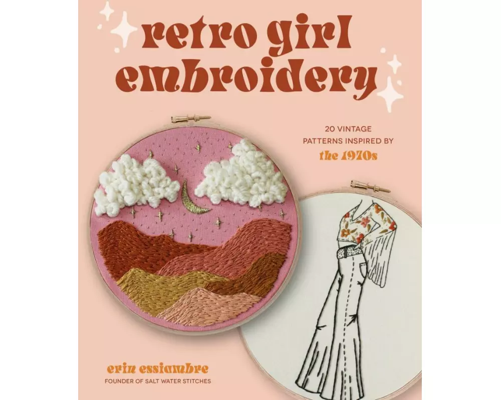 Retro Girl Embroidery