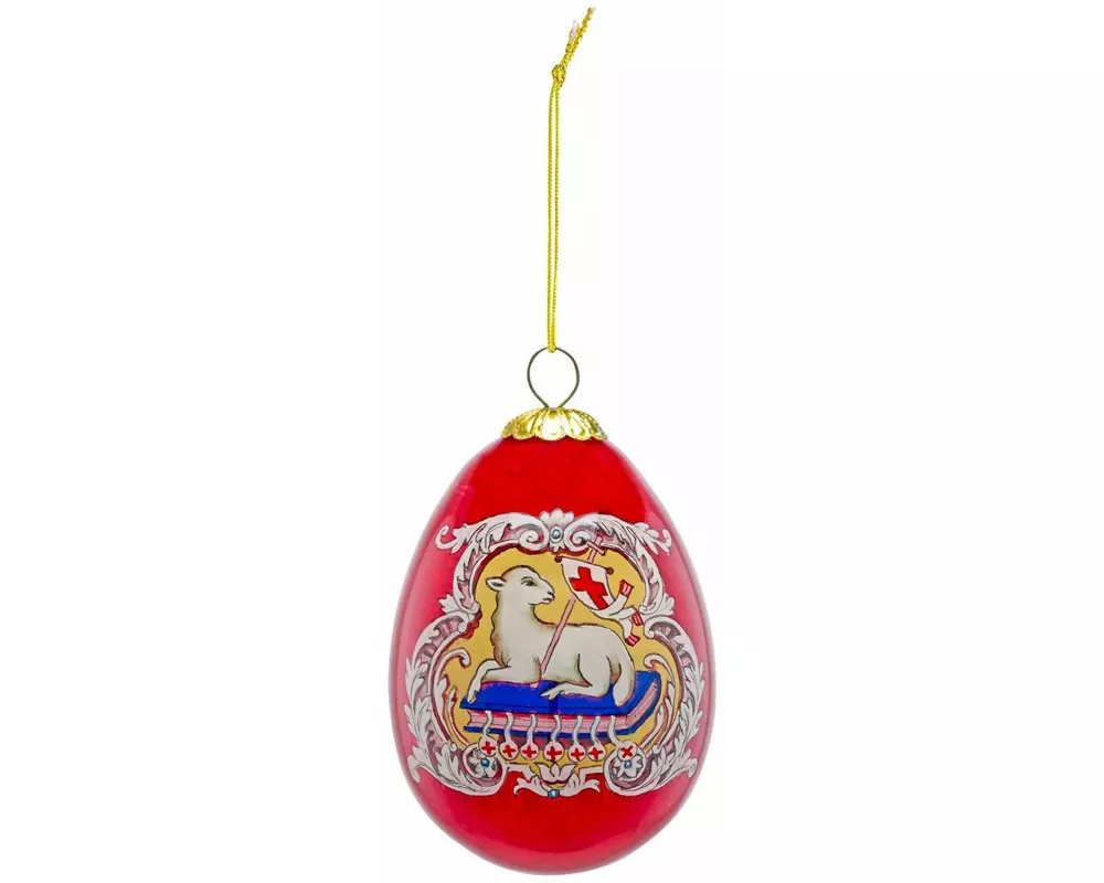 Glas-Osterei »Osterlamm«