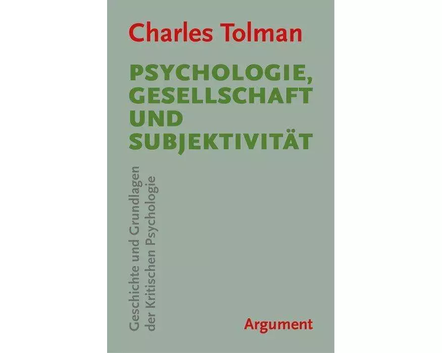 Psychologie, Gesellschaft und Subjektivität