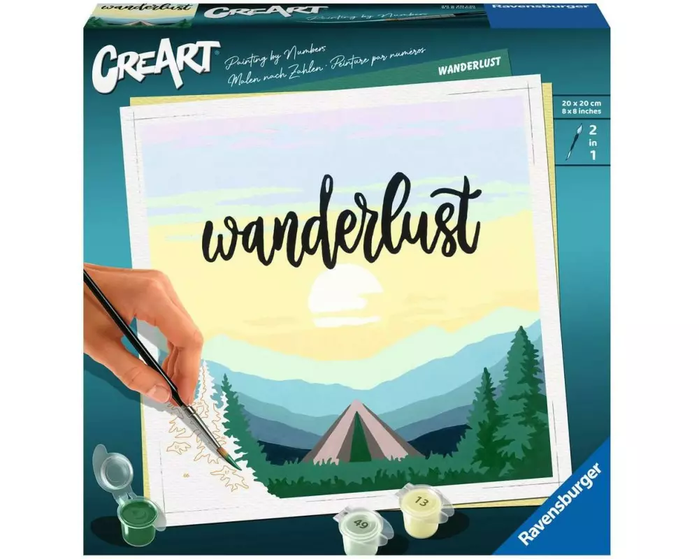 Ravensburger Malen nach Zahlen CreArt: Wanderlust