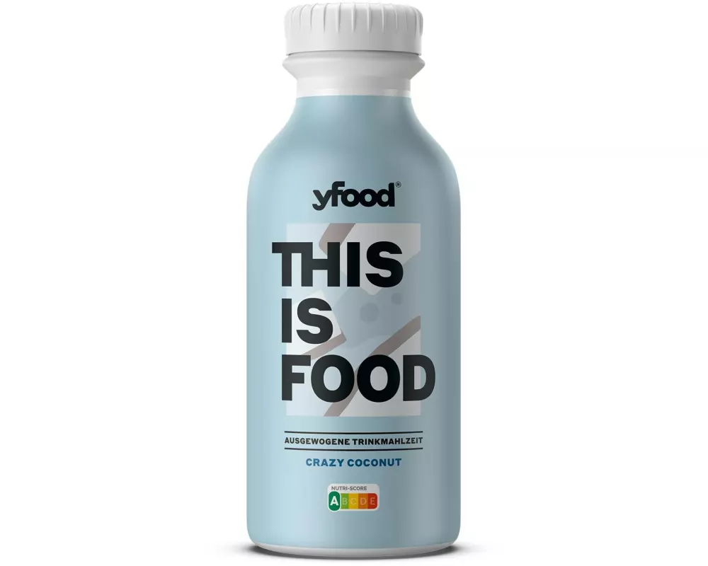 YFOOD Trinkmahlzeit Crazy Coconut 500 ml