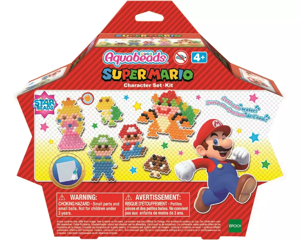 Aquabeads Bastelset Aquabeads Super Mario Sternperlen