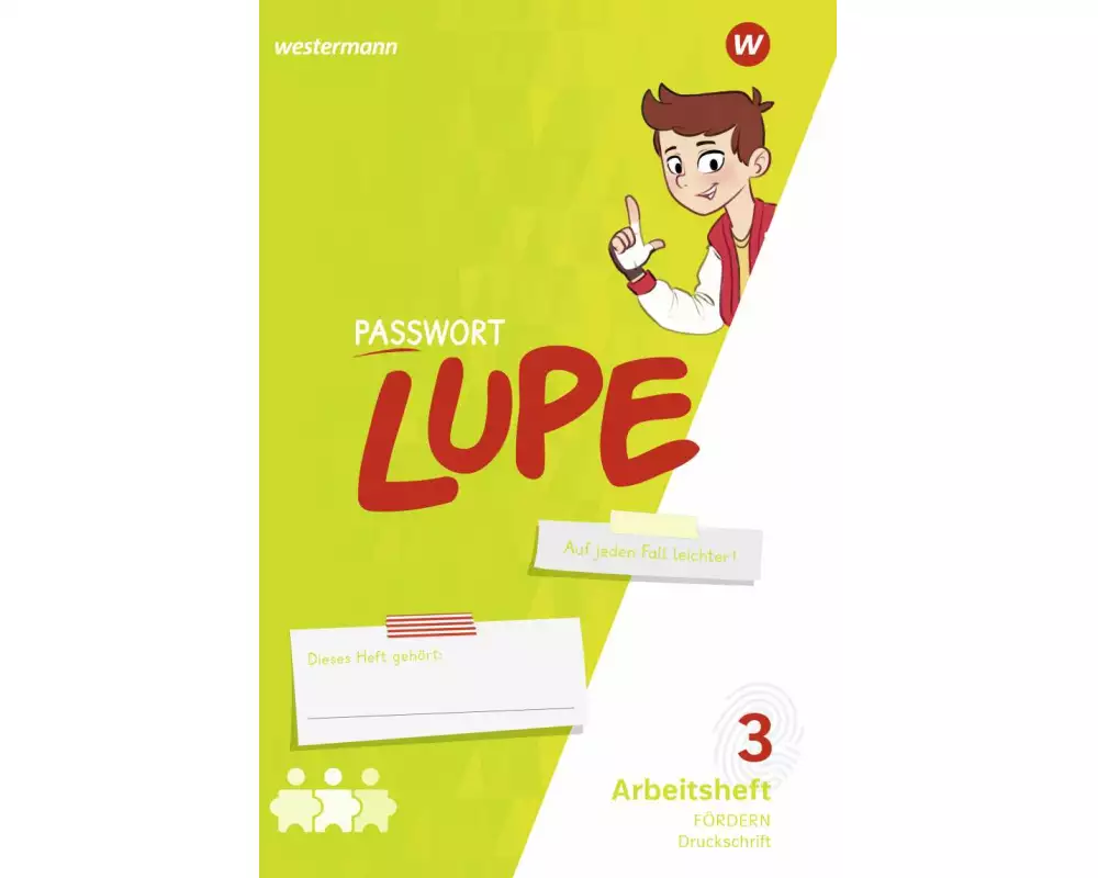 PASSWORT LUPE - Sprachbuch. Arbeitsheft 3: Fördern