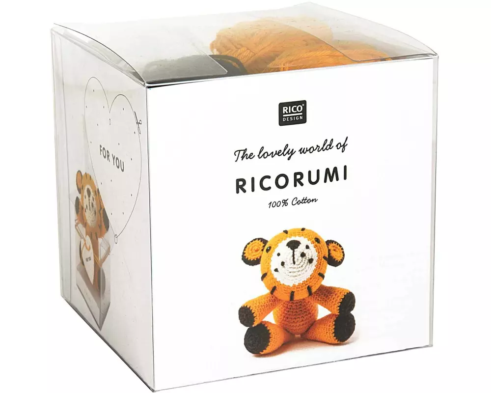Rico Design Häkelset Creative Ricorumi Tiger