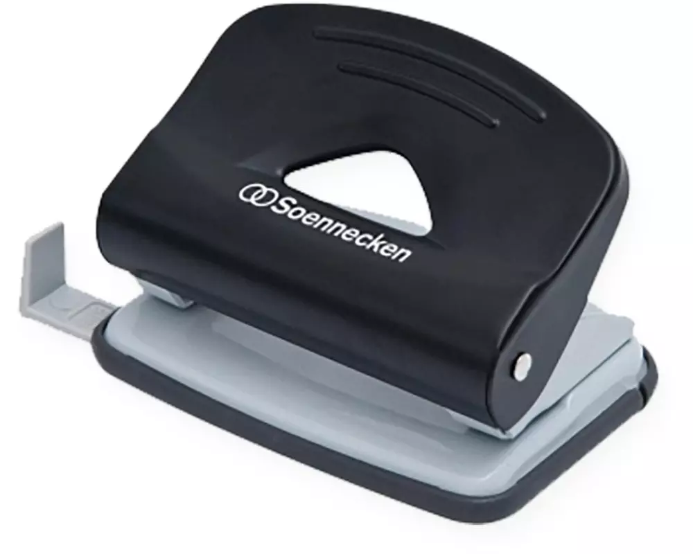 Soennecken Locher 15 Seiten, Grau