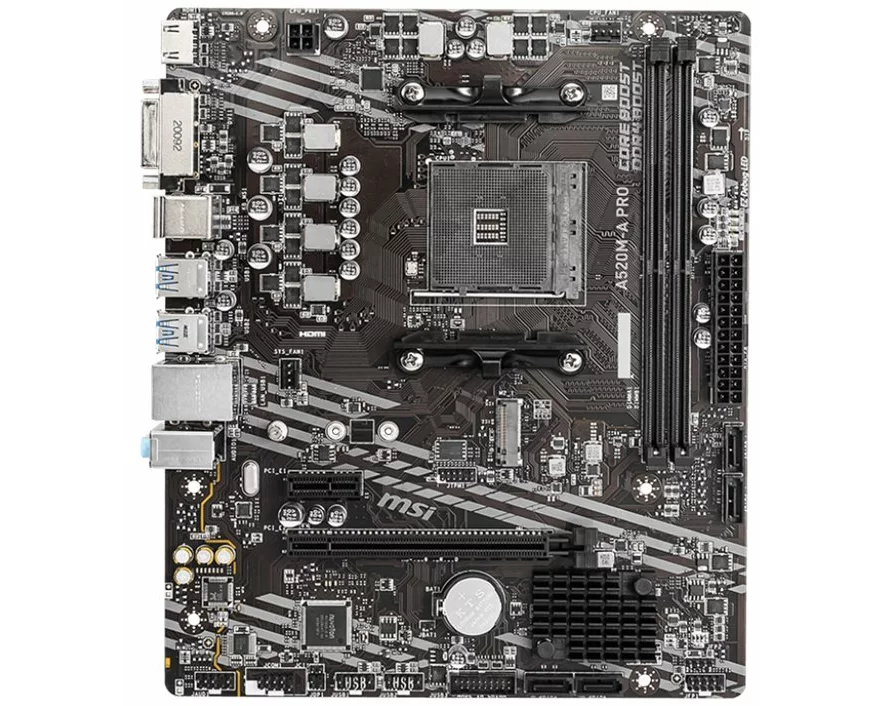 MSI Mainboard A520M-A Pro
