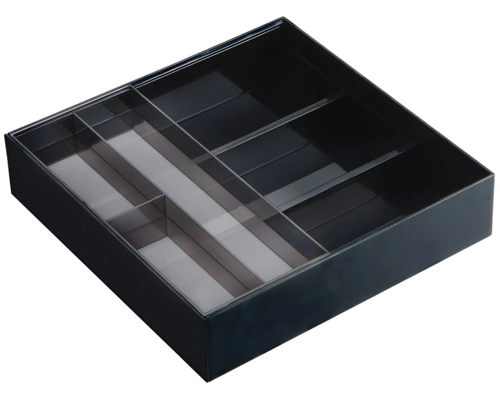 Yamazaki Besteckkasten TOWER Schwarz