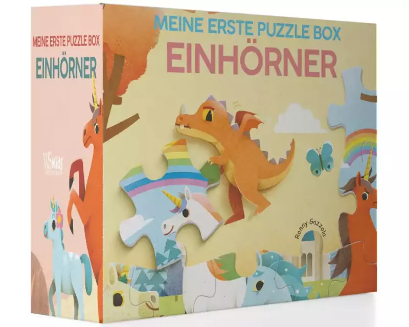 Meine Erste Puzzle Box: Einhörner