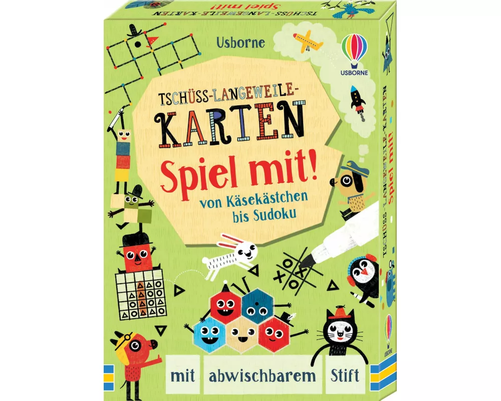 Tschüss-Langeweile-Karten: Spiel mit!