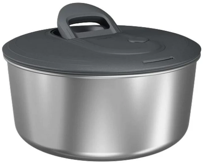 Zyliss Salatschleuder Easy Spin S Grau