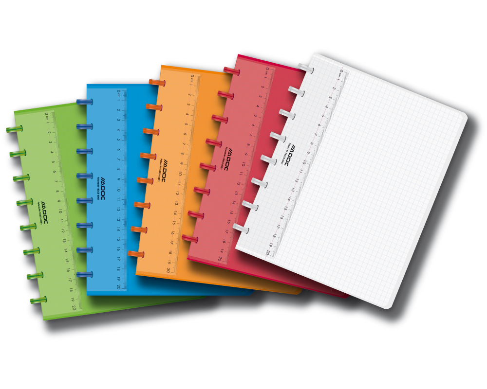 ADOC Notizheft Pap-Ex A5 3055.000 kariert ass.