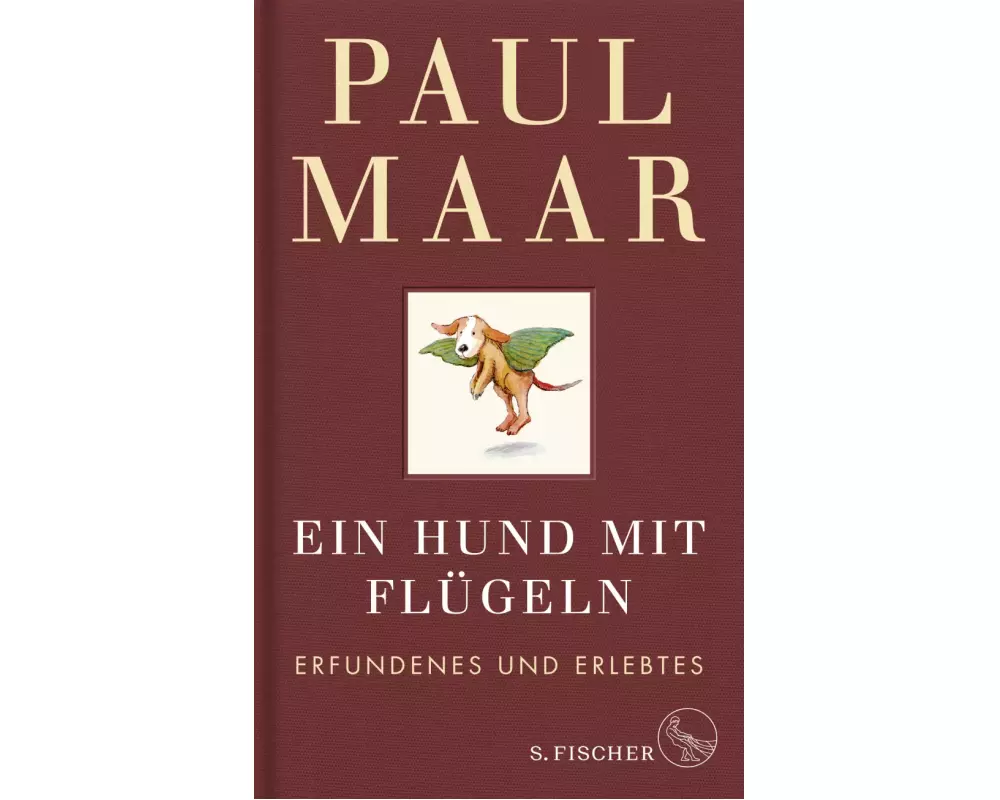 Ein Hund mit Flügeln