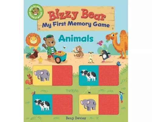 Bizzy Bear: My First Memory Game: Animals