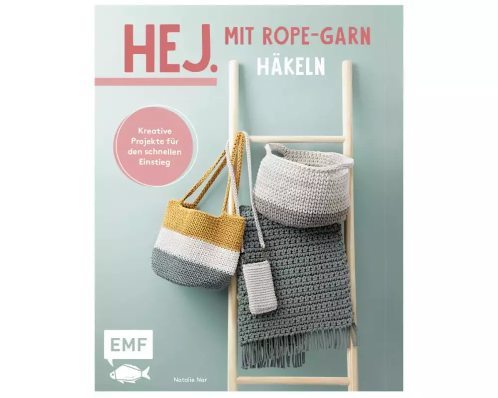 Hej. Mit Rope-Garn häkeln super easy