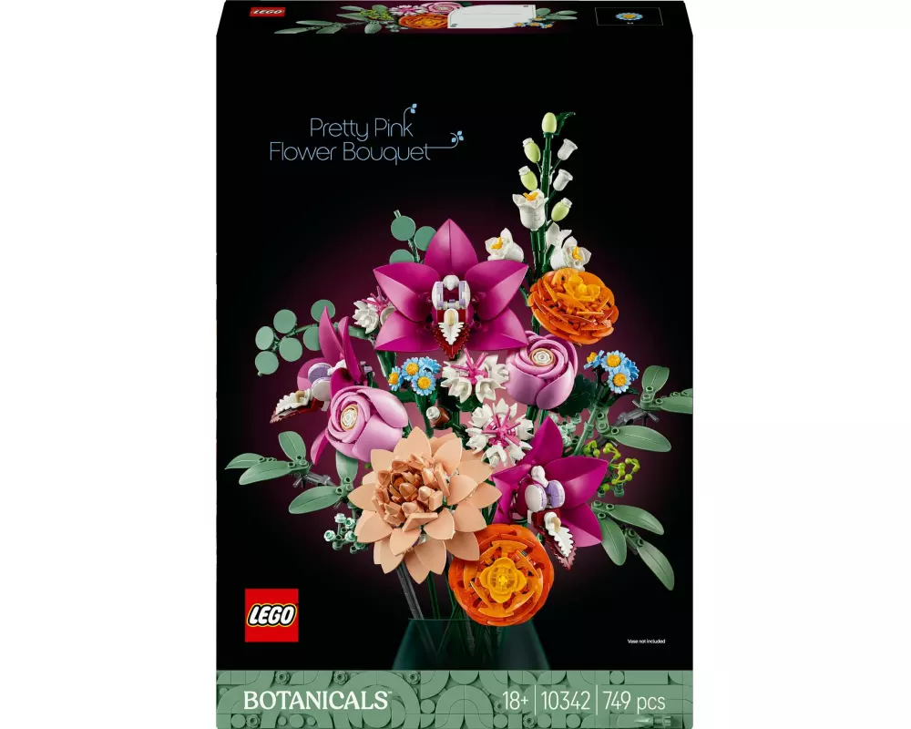 LEGO® Icons Botanicals Blumenstrauss Rosa 10342