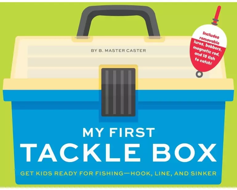 My First Tackle Box (with Fishing Rod, Lures, Hooks, Line, and More!)