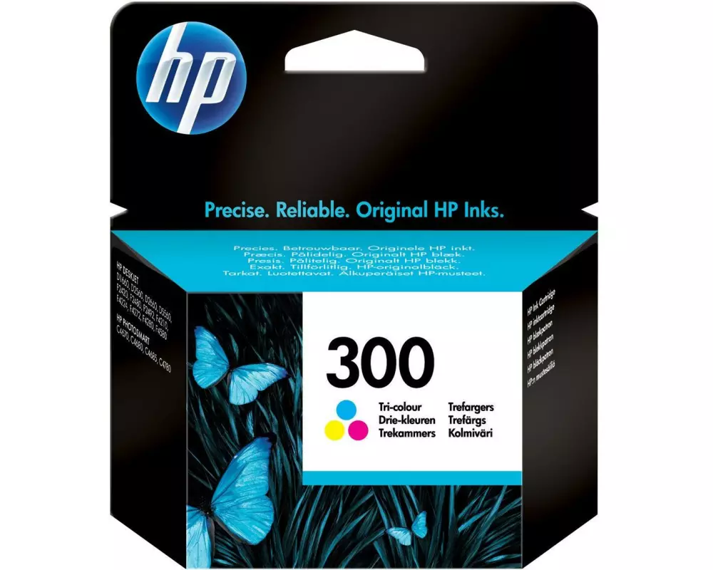 HP Tinte Nr. 300 (CC643EE) Magenta/Yellow/Cyan