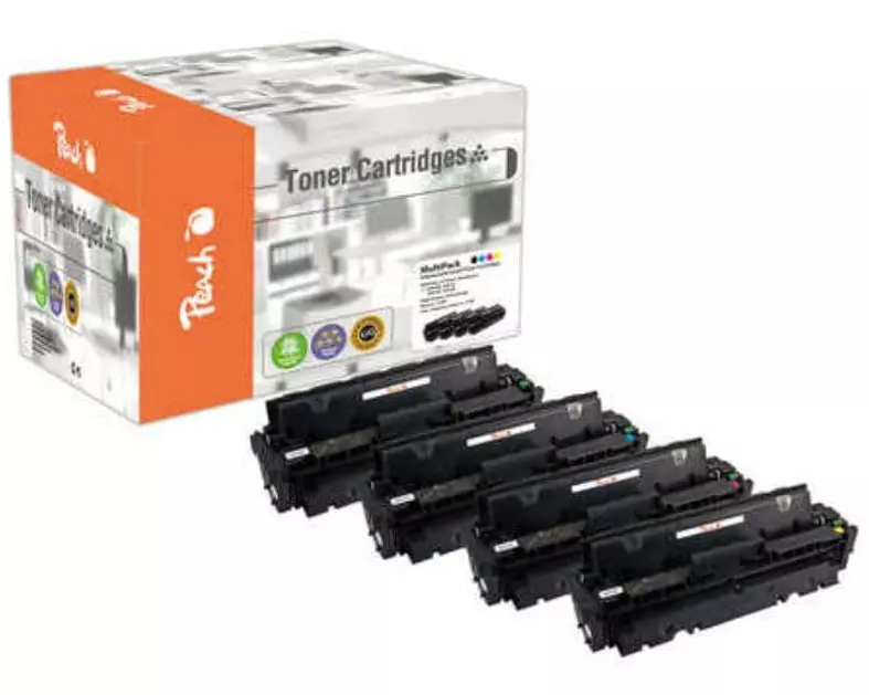 Peach Tonerset HP Nr. 201X (CF400-3X) Magenta/Yellow/Black/Cyan