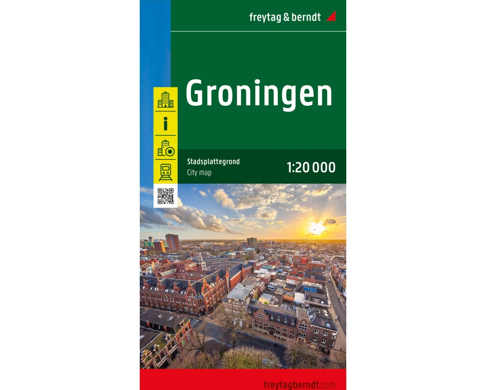 freytag & berndt Stadtplan Groningen 1:20.000