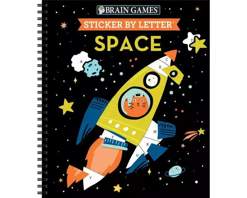 Brain Games - Sticker by Letter: Space