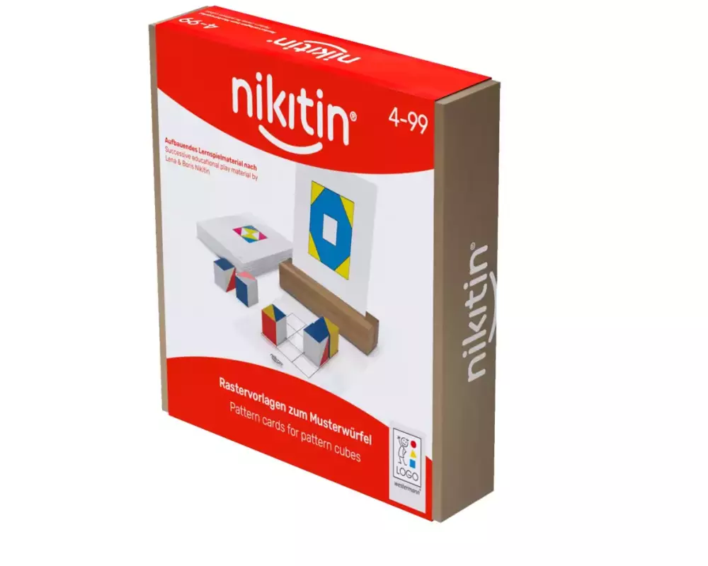 Das Nikitin Material - zu N1: Rastervorlagen zum Musterwürfel