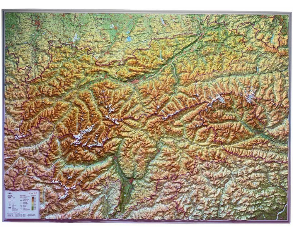 Relief Tirol 1:325.000
