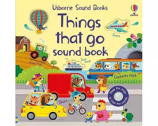 Things That Go Sound Book