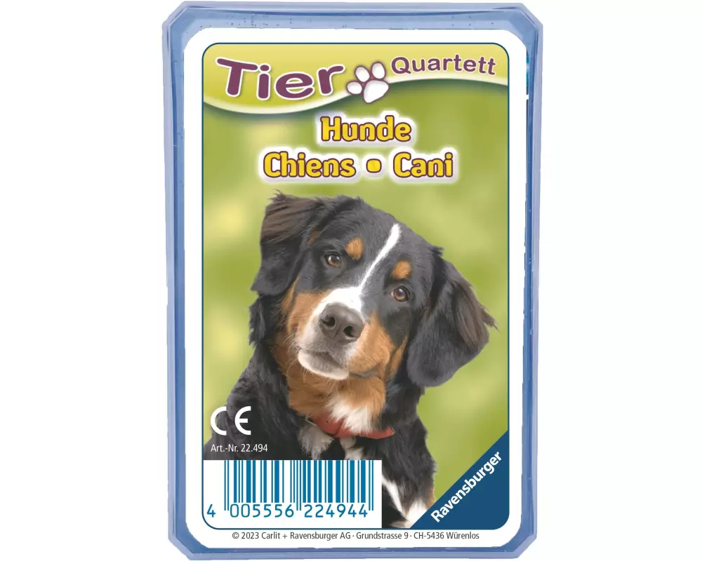Ravensburger Kartenspiel Quartettspiel Hunde