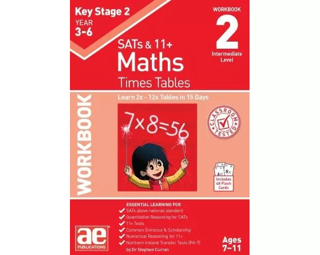 KS2 Times Tables Workbook 2