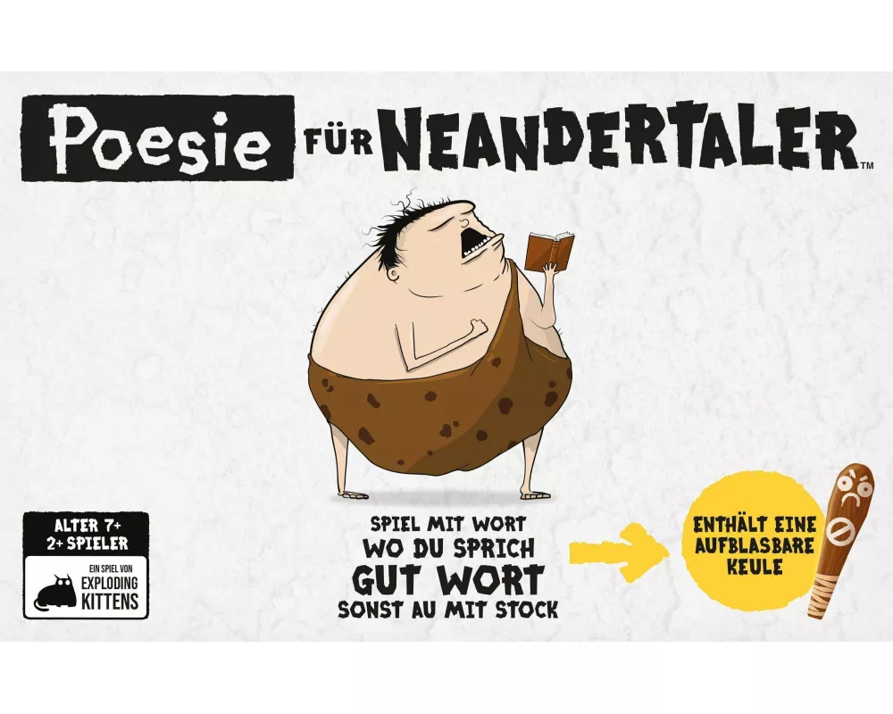 Poesie für Neandertaler